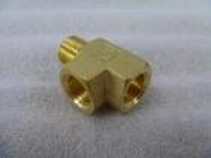 1/4 inner outer 3-direction fitting