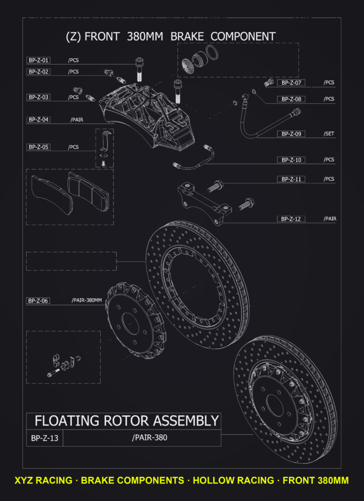 Pad retaining bolt