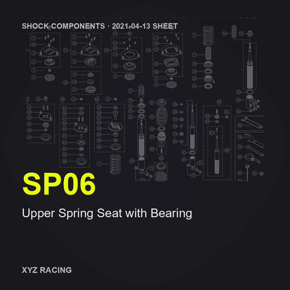 Upper Spring Seat with Bearing (SP06)